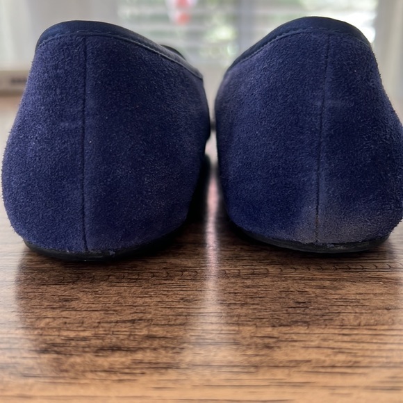 UGG Australia Twilight Blue Suede Alloway Slippers 6US - Picture 6 of 13